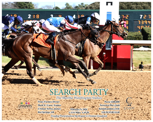 SEARCH PARTY - The Martha Washington Stakes - 02-06-26 - R06 - OP - Action - Coady Media - Kurtis Coady Photography