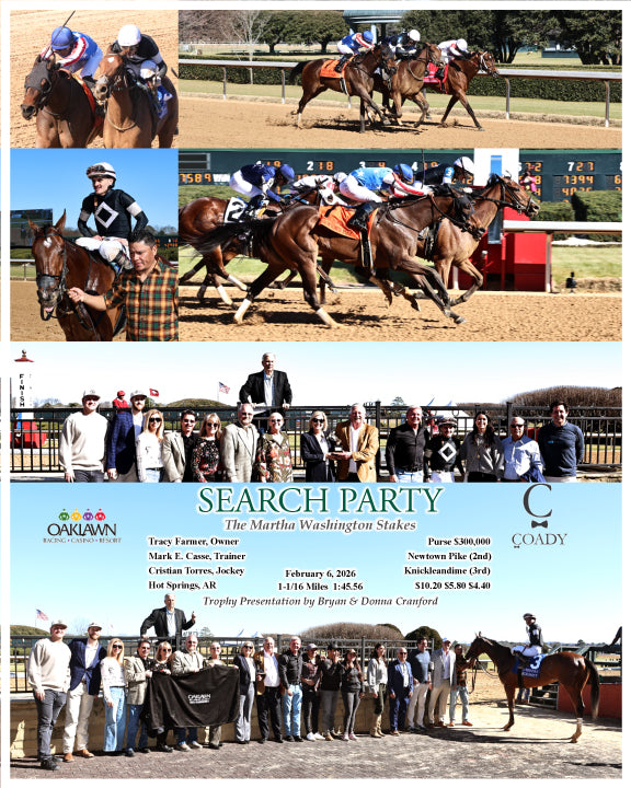 SEARCH PARTY - The Martha Washington Stakes - 02-06-26 - R06 - OP - Coady Media - Kurtis Coady Photography