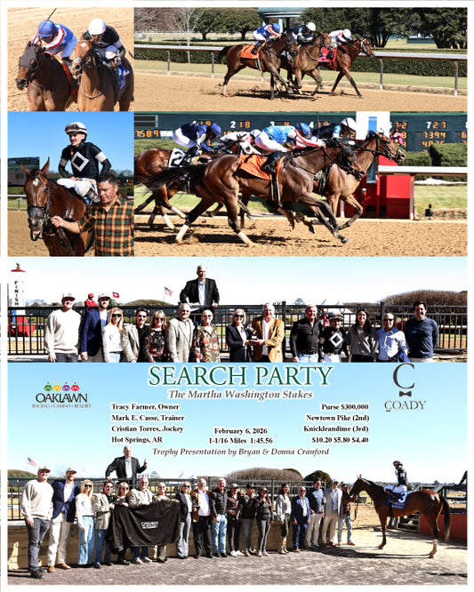 SEARCH PARTY - The Martha Washington Stakes - 02-06-26 - R06 - OP - Coady Media - Kurtis Coady Photography