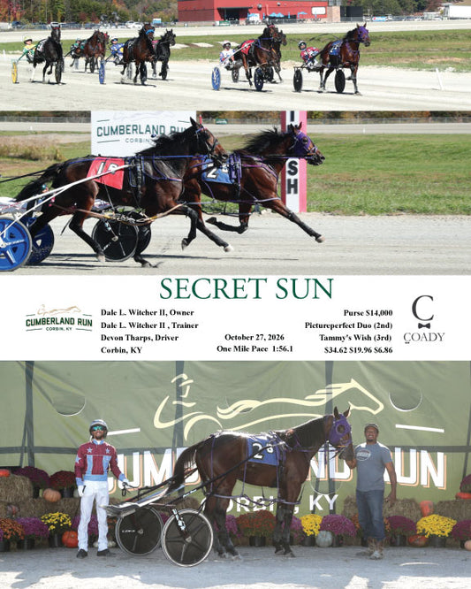 SECRET SUN - 102726 - Race 06 - CLR - Coady Media - Kurtis Coady Photography