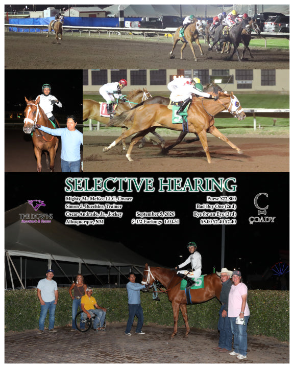 SELECTIVE HEARING - 09-05-26 - R06 - ALB