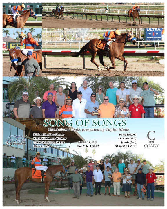 SONG OF SONGS - The Arizona Oaks presented by Taylor Made - 03-21-26 - R06 - TUP - Coady Media - Kurtis Coady Photography
