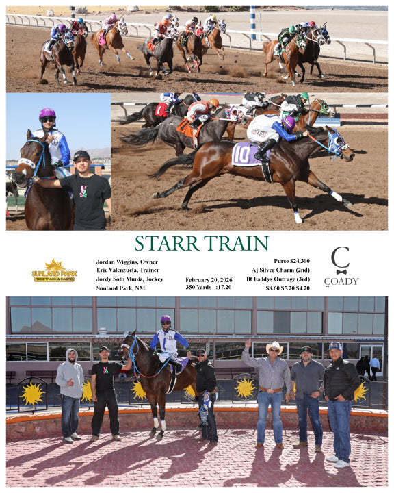 STARR TRAIN - 02-20-26 - R06 - SUN - Coady Media - Kurtis Coady Photography
