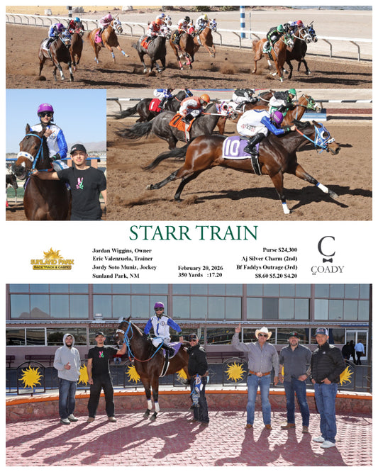 STARR TRAIN - 02-20-26 - R06 - SUN - Coady Media - Kurtis Coady Photography