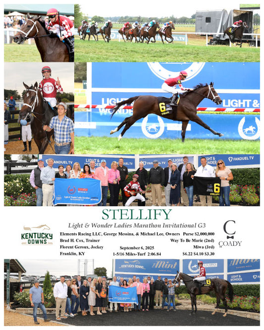 STELLIFY - Light & Wonder Ladies Marathon Invitational G3 - 09-06-25 - R06 - KD