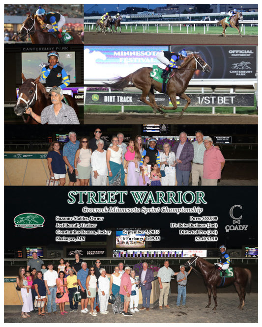 STREET WARRIOR - Crocrock Minnesota Sprint Championship - 09-05-26 - R06 - CBY