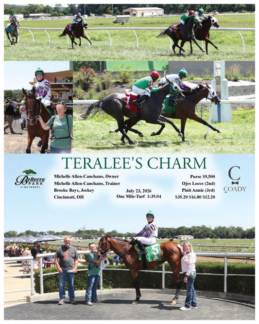 TERALEE'S CHARM - 07-23-26 - R06 - BTP