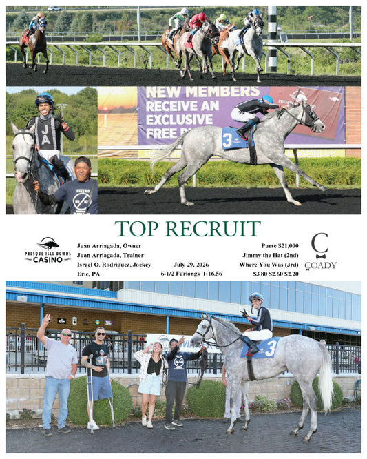 TOP RECRUIT - 07-29-26 - R06 - PID