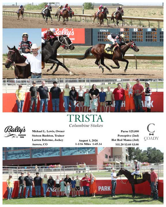 TRISTA - Columbine Stakes - 08-01-26 - R06 - ARP