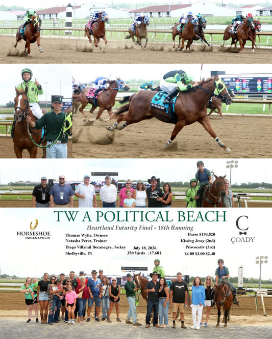 TW A POLITICAL BEACH - Heartland Futurity Final - 18th Running - 07-18-26 - R06 - IND