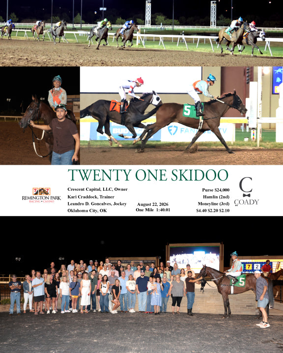 TWENTY ONE SKIDOO - 08-22-26 - R06 - RP