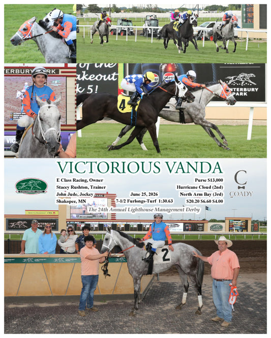 VICTORIOUS VANDA - 06-25-26 - R06 - CBY