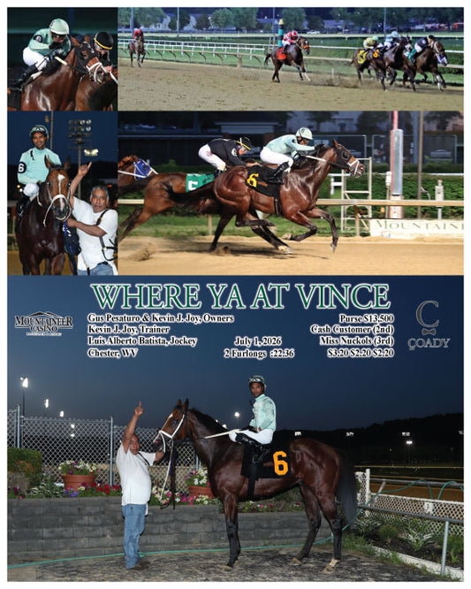 WHERE YA AT VINCE - 07-01-26 - R06 - MNR