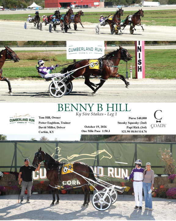 BENNY B HILL - 101926 - Race 07 - CLR  Ky Sire Stakes - Leg 1