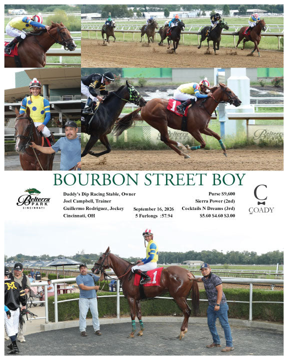 BOURBON STREET BOY - 091626 - Race 07 - BTP