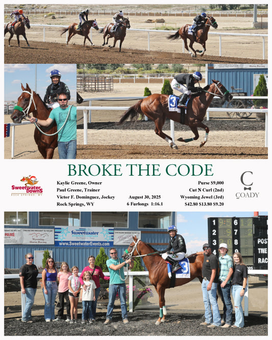 BROKE THE CODE - 08-30-25 - R07 - SWF - Coady Media - Kurtis Coady Photography