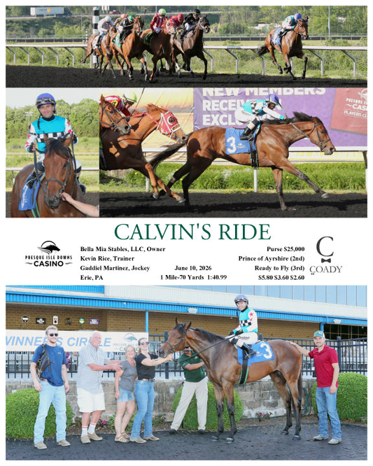 CALVIN'S RIDE - 06-10-26 - R07 - PID