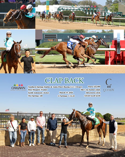 CLAP BACK - 031926 - Race 07 - OP - Coady Media - Kurtis Coady Photography