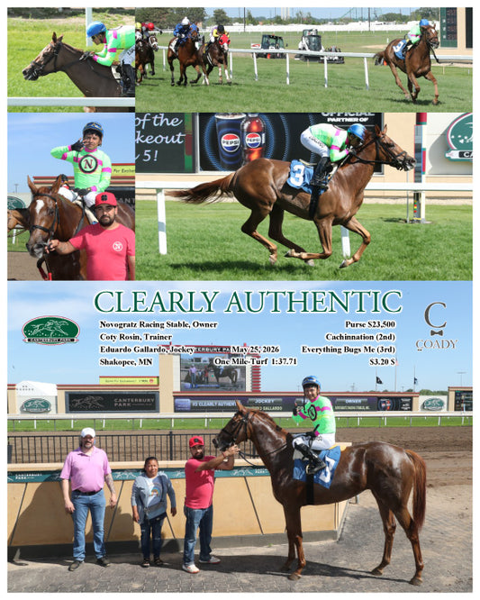 CLEARLY AUTHENTIC - 05-25-26 - R07 - CBY
