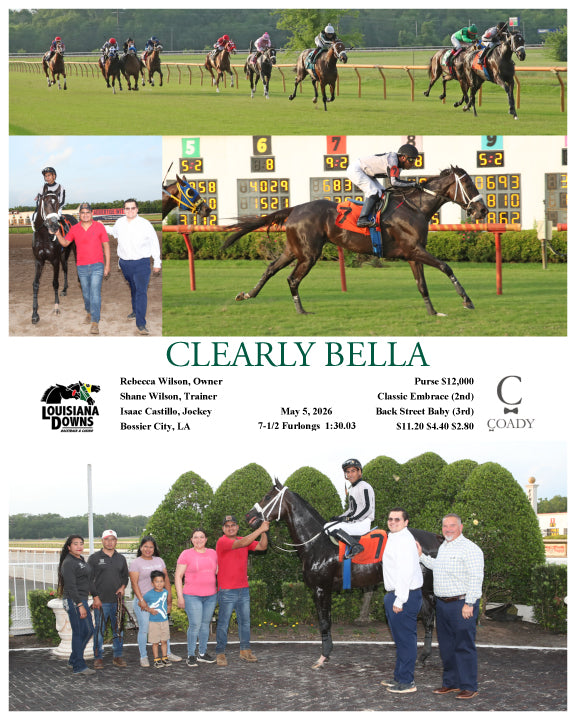 CLEARLY BELLA  - 05-05-26 - R07 - LAD - Coady Media - Kurtis Coady Photography