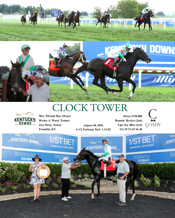 CLOCK TOWER - 083026 - Race 07 - KD