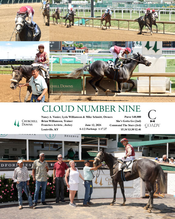 CLOUD NUMBER NINE - 061226 - Race 07 - CD