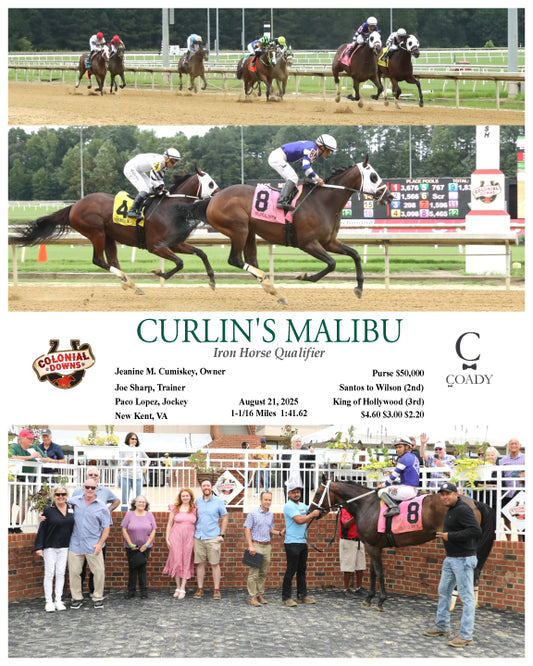 CURLIN'S MALIBU - Iron Horse Qualifier - 08-21-25 - R07 - CNL - Coady Media - Kurtis Coady Photography