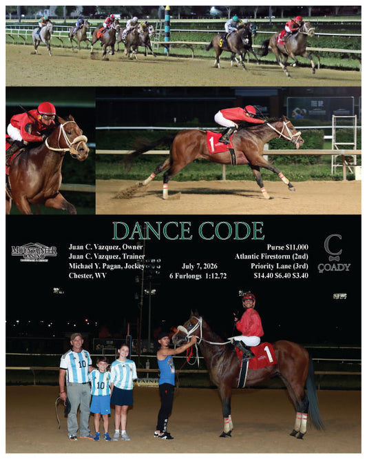 DANCE CODE - 07-07-26 - R07 - MNR