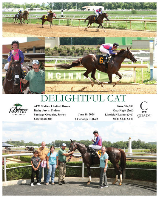 DELIGHTFUL CAT - 061026 - Race 07 - BTP