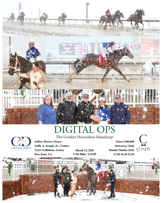 DIGITAL OPS - The Golden Horseshoe Handicap - 03-12-26 - R07 - CNL - Coady Media - Kurtis Coady Photography