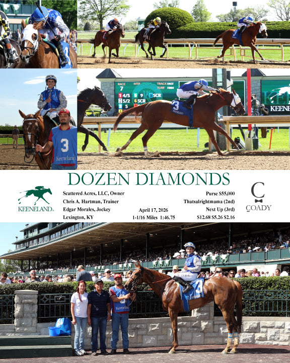 DOZEN DIAMONDS - 041726 - Race 07 - KEE - Coady Media - Kurtis Coady Photography