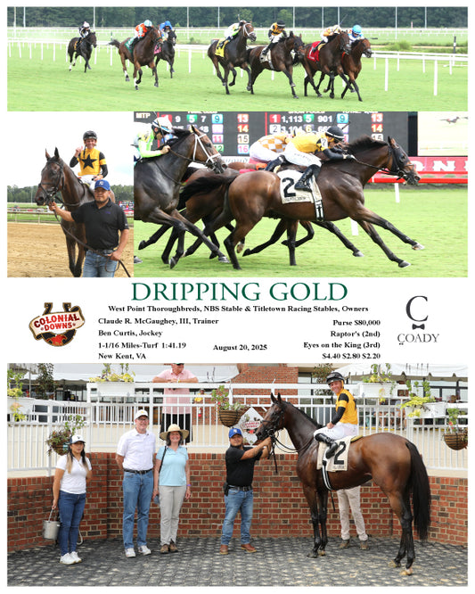 DRIPPING GOLD - 08-20-25 - R07 - CNL - Coady Media - Kurtis Coady Photography