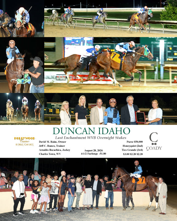 DUNCAN IDAHO - Last Enchantment WVB Overnight Stakes - 08-28-26 - R07 - CT