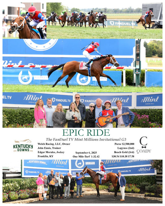 EPIC RIDE - The FanDuel TV Mint Millions Invitational G3 - 09-06-25 - R07 - KD - Coady Media - Kurtis Coady Photography