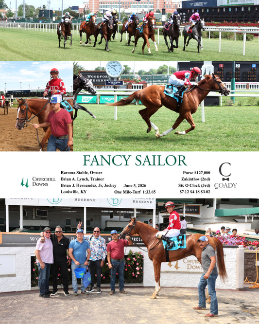 FANCY SAILOR - 060526 - Race 07 - CD