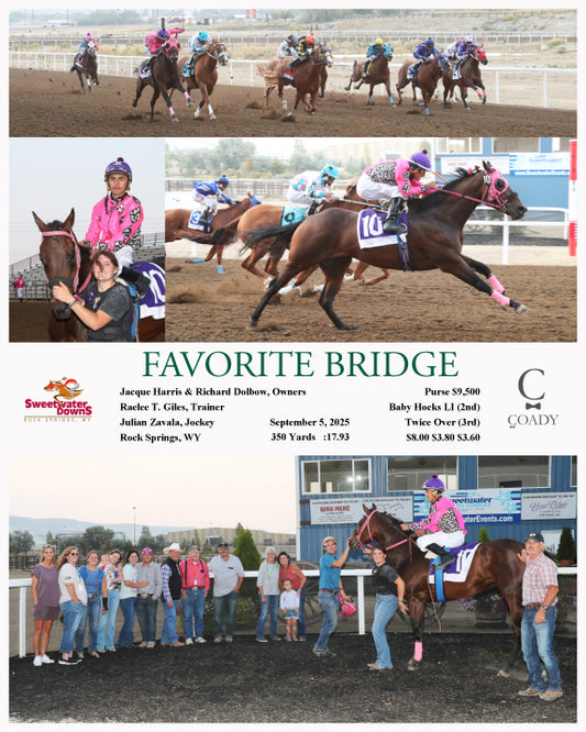 FAVORITE BRIDGE - 09-05-25 - R07 - SWF - Coady Media - Kurtis Coady Photography