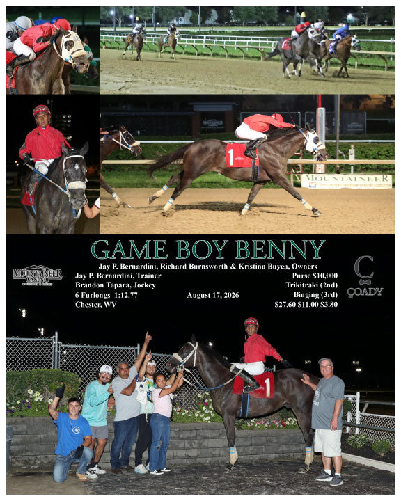 GAME BOY BENNY - 08-17-26 - R07 - MNR