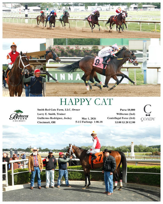 HAPPY CAT - 050126 - Race 07 - BTP - Coady Media - Kurtis Coady Photography