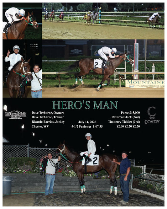 HERO'S MAN - 07-14-26 - R07 - MNR
