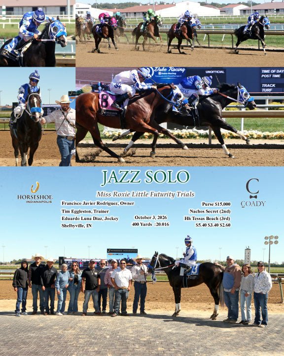 JAZZ SOLO - Miss Roxie Little Futurity Trials - 10-03-26 - R07 - IND