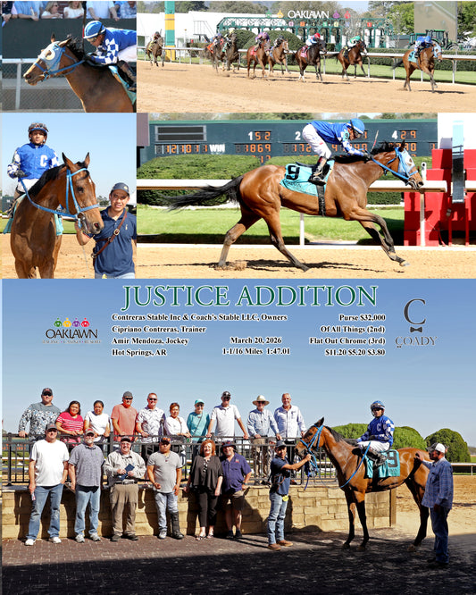 JUSTICE ADDITION - 032026 - Race 07 - OP - Coady Media - Kurtis Coady Photography