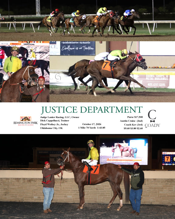 JUSTICE DEPARTMENT - 10-17-26 - R07 - RP