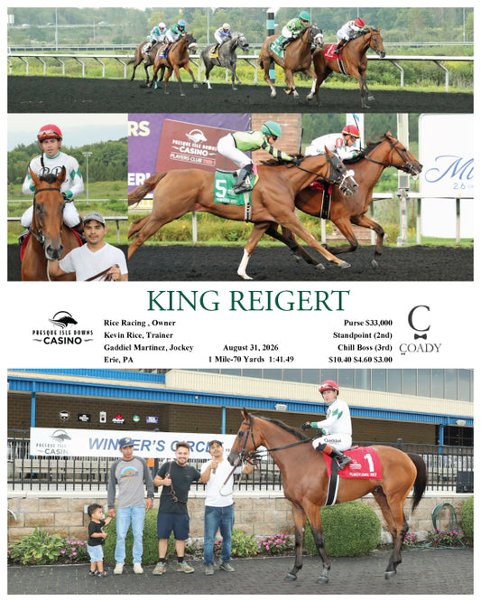 KING REIGERT - 08-31-26 - R07 - PID