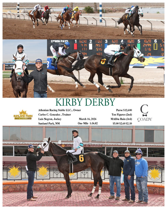 KIRBY DERBY - 03-16-26 - R07 - SUN - Coady Media - Kurtis Coady Photography