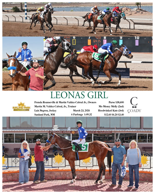 LEONAS GIRL - 03-23-26 - R07 - SUN - Coady Media - Kurtis Coady Photography