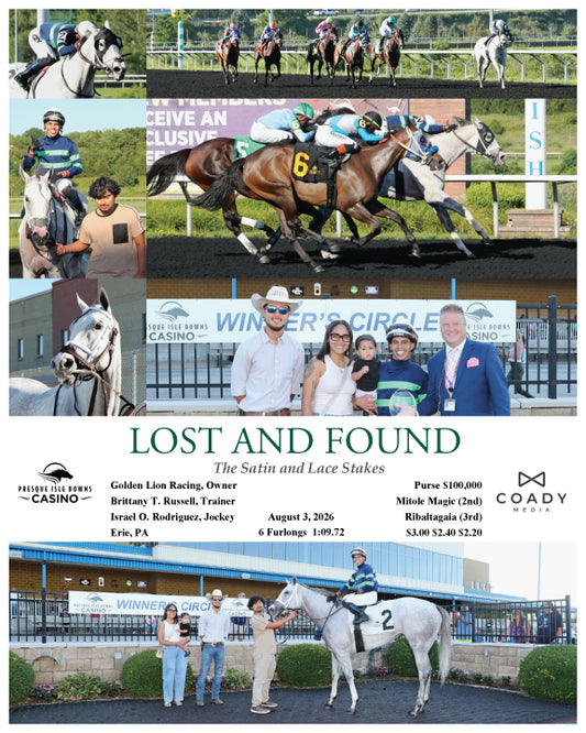 LOST AND FOUND - The Satin and Lace Stakes - 08-03-26 - R07 - PID