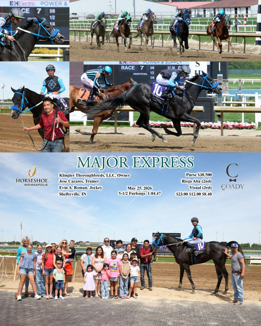 MAJOR EXPRESS - 05-25-26 - R07 - IND - Coady Media - Kurtis Coady Photography