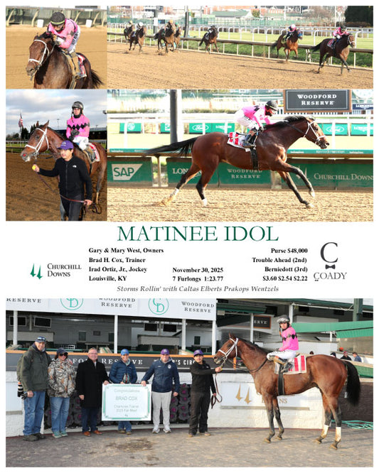 MATINEE IDOL - 11-30-25 - R07 - CD