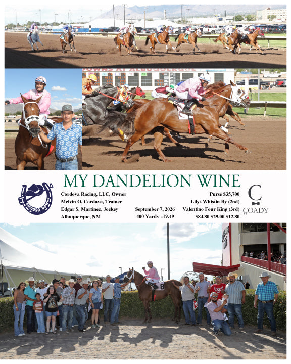 MY DANDELION WINE - 09-07-26 - R07 - RUI