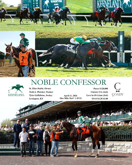 NOBLE CONFESSOR - 041126 - Race 07 - KEE - Coady Media - Kurtis Coady Photography